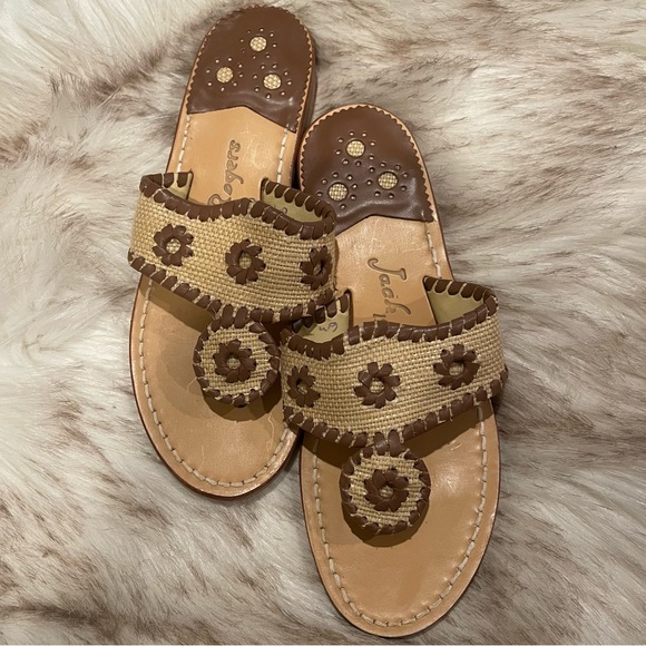 NWOB❗️JACK ROGERS 🤎 Sandals - Picture 1 of 4
